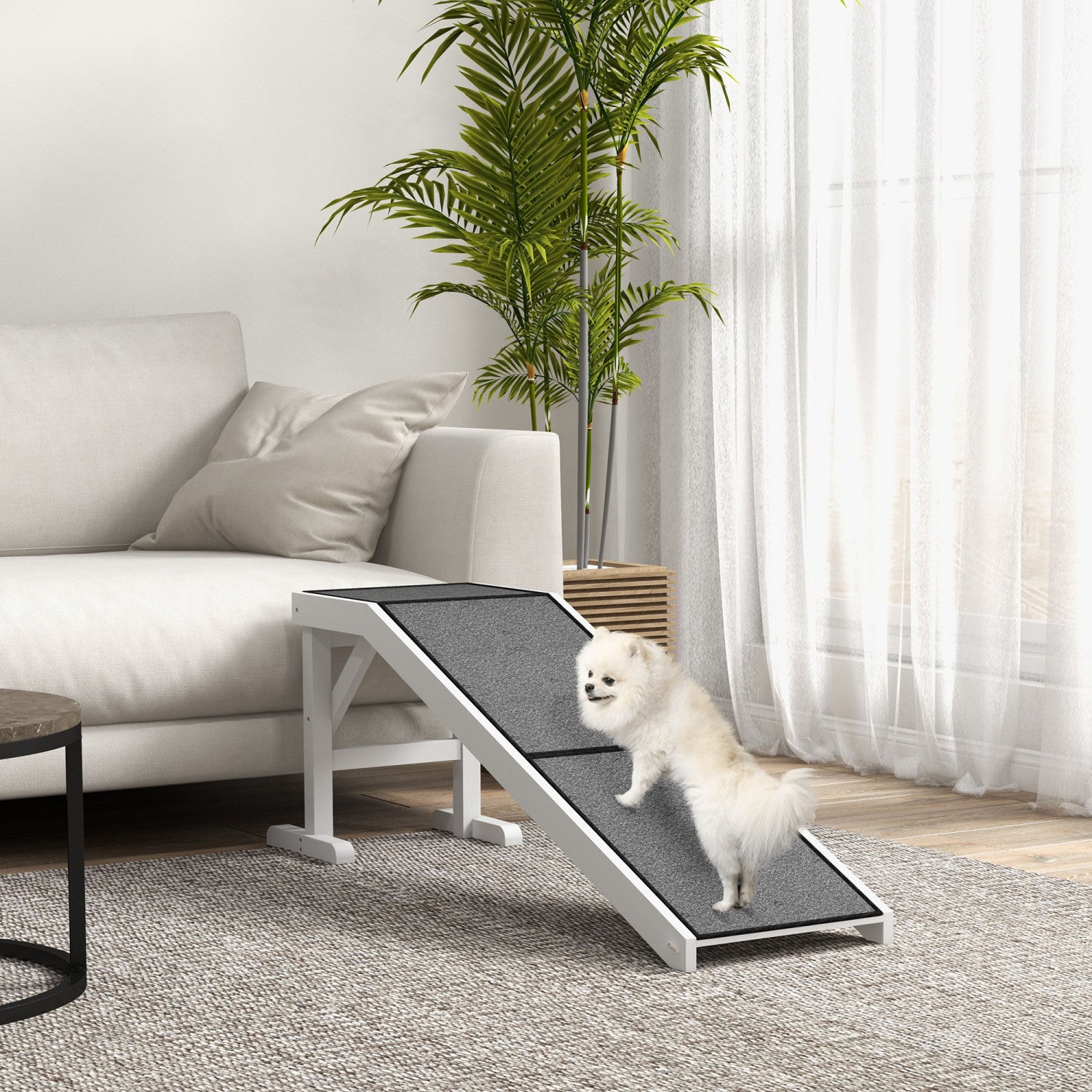 Amazon Cheap Dog Steps For Bed Pawhut Pet Ramp Bed Steps