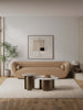 Monica Modern Glam 2-Piece Coffee Table & End Table Set in Bronze Coffee Table Set | Ensemble moderne et glamour Monica de 2 tables : table basse et table d’appoint en bronze