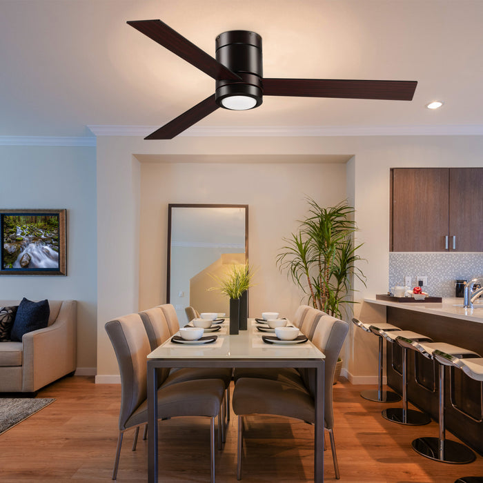 Homcom 3 Speed Mount Ceiling Fan With LED Light