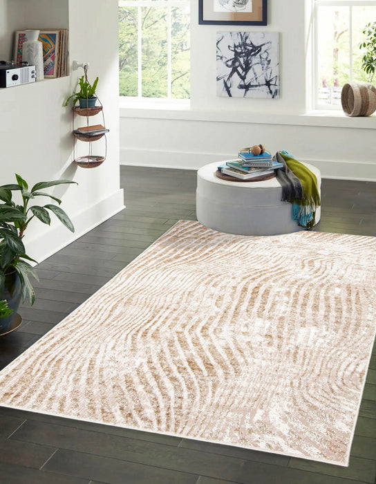 Kamala Ivory Area Rug - 5'0\" x 8'0\"