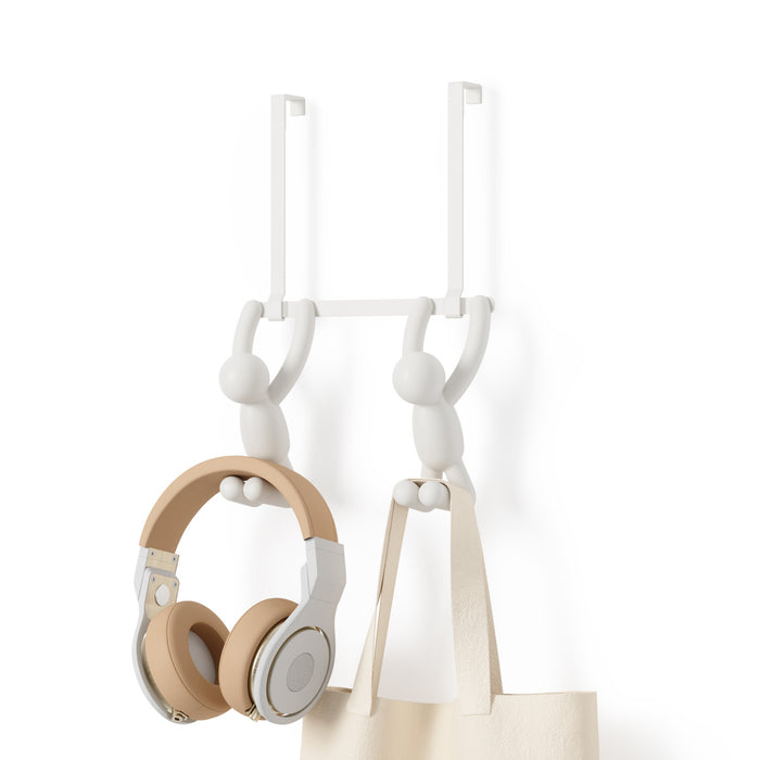 Umbra Buddy Double Over-Door Hooks - White