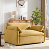 Olivia Oversized Accent Chair with Pillows,Yellow | Fauteuil d’appoint surdimensionne Olivia avec coussins, jaune