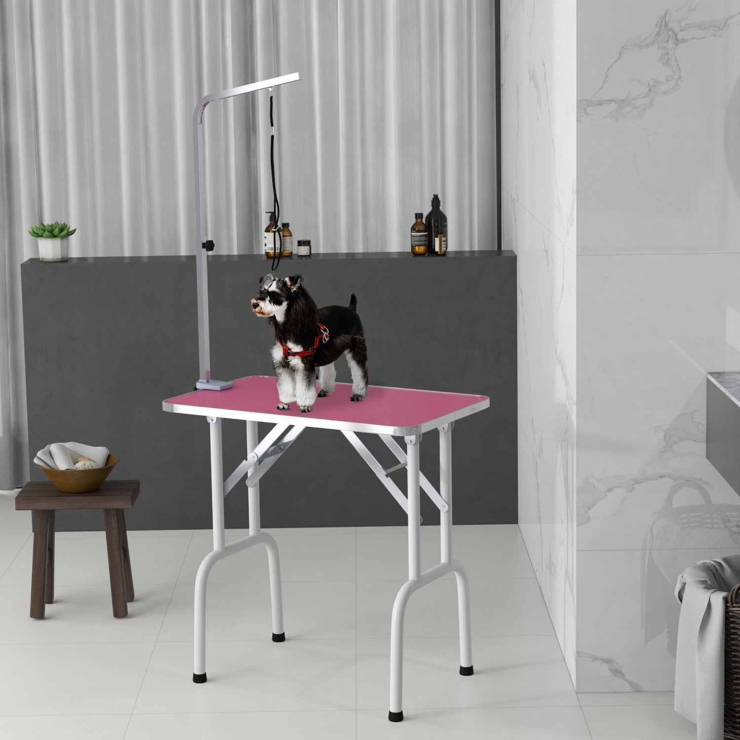 Dog grooming tables online