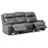 Marlow 84 in. Leather Match Power Reclining Sofa with USB/USB-C - Charcoal | Sofa inclinable electrique Marlow de 84 po en cuir assorti avec USB/USB-C - Charbon
