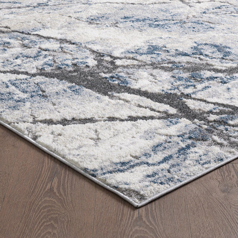Darius Lightning Blue Area Rug - 6'7