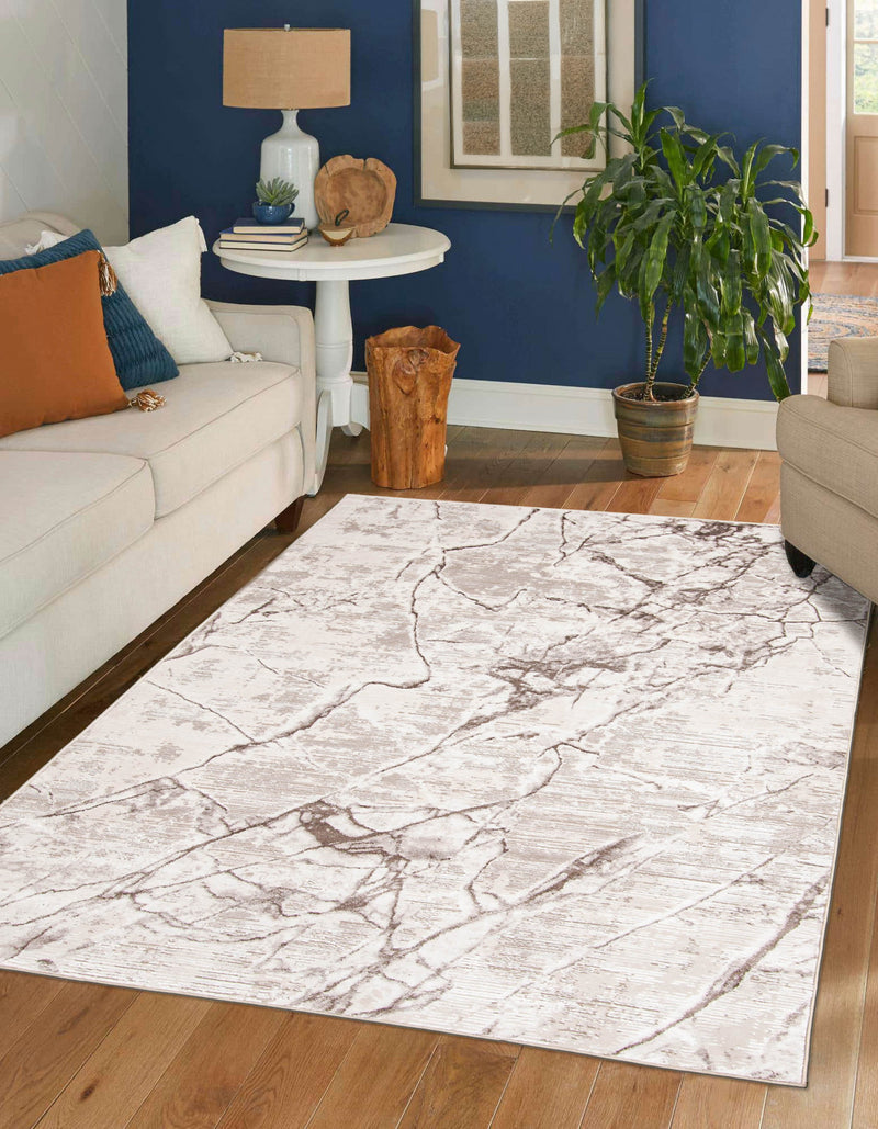 Helix Ivory Area Rug - 5'0