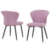 Adaline Pink Accent Dining Chair (Set of 2) | Chaise d'appoint de salle a manger Adaline rose (ens. de 2)