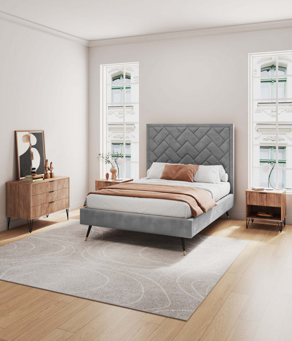 Dumbo Modern 2-Piece Dresser Set in Golden Brown