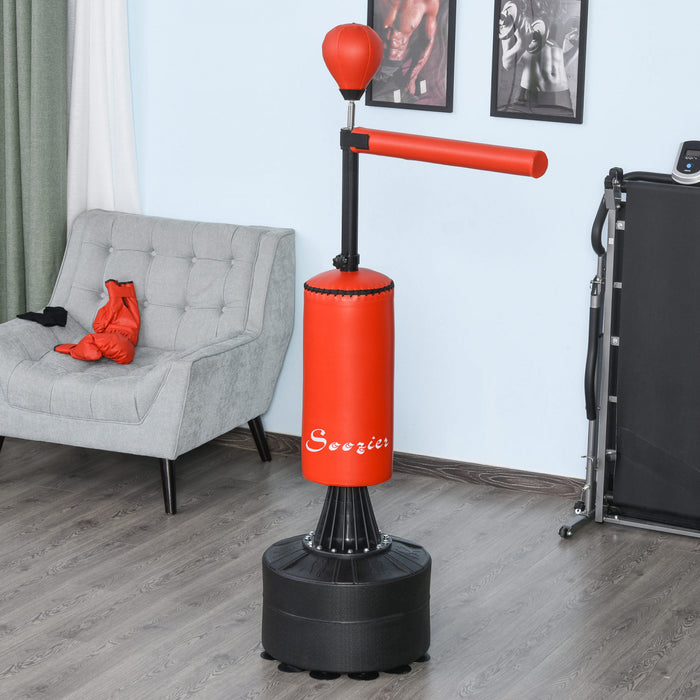 Soozier Freestanding Boxing Punch Bag Stand