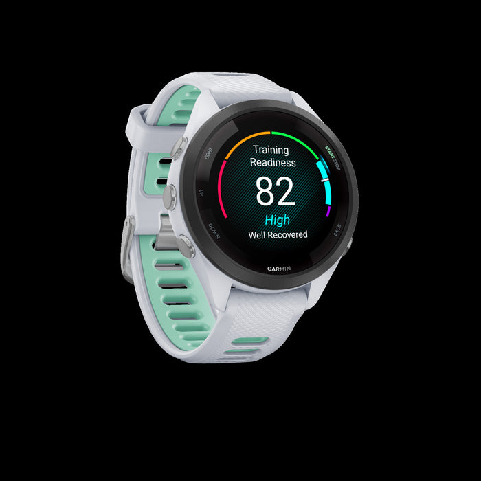 Garmin Forerunner® 265s Gps Smartwatch - Fitness Tracker W/ Multi-band Gps - Whitestone