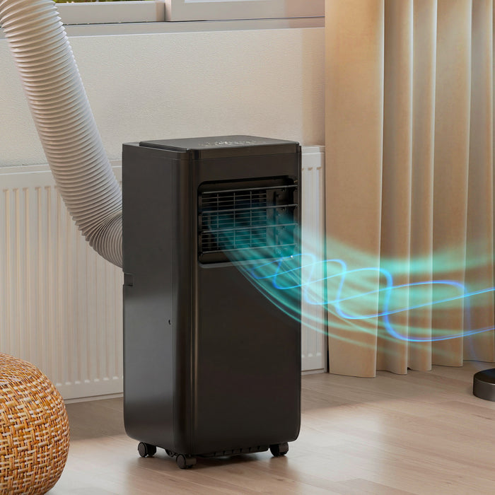 HOMCOM 8000 BTU AC Unit, Portable Air Conditioner with WiFi Control, Black
