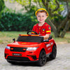 Qaba 12v Electric Car For Kids, Battery Powered Ride-On Kids Car Police Car With Remote Control, 4 S|Qaba Voiture Electrique 12 V Pour Enfants, Voiture De Police Pour Enfants Alimentee Par Batterie Ave