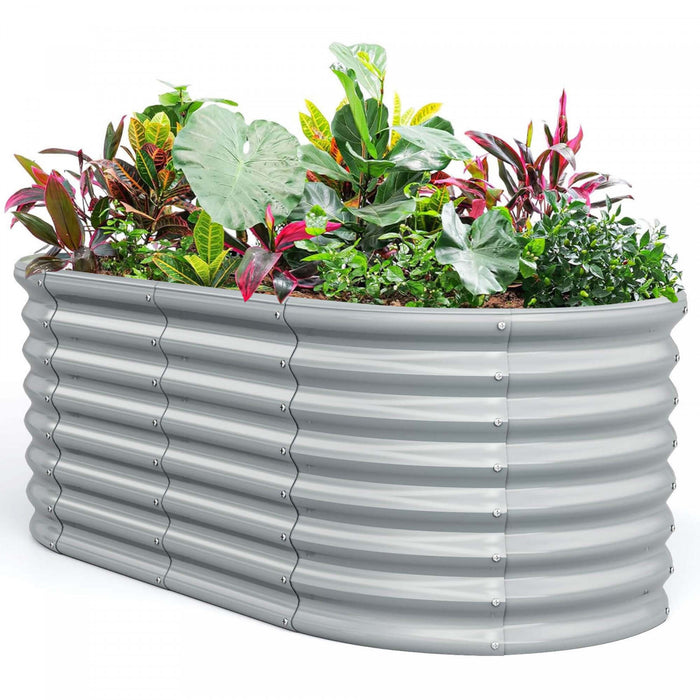 Costway Raised Garden Bed Kit Planter Raised Garden Boxes Outdoor 65\" X 32\" X 24\"