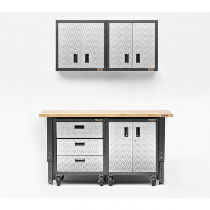 Gladiator Modular Gearbox Caster Kit - Black