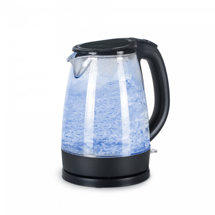 CHK Series Commercial Chef Cordless Glass Kettle, 1.7L/57-oz. Capacity, CHK17M2GB