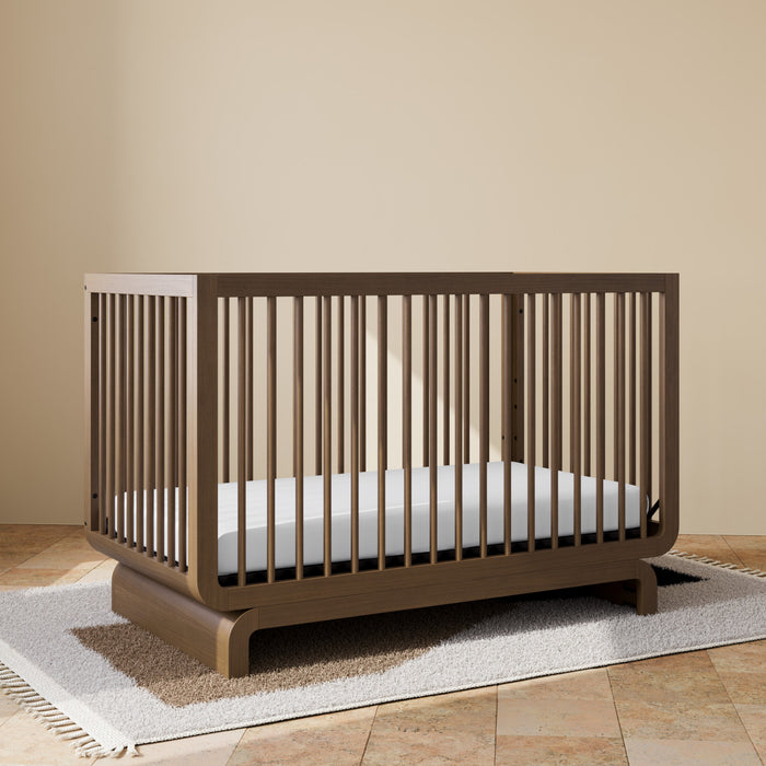 Storkcraft Santorini 5-In-1 Convertible Crib - Hazelnut