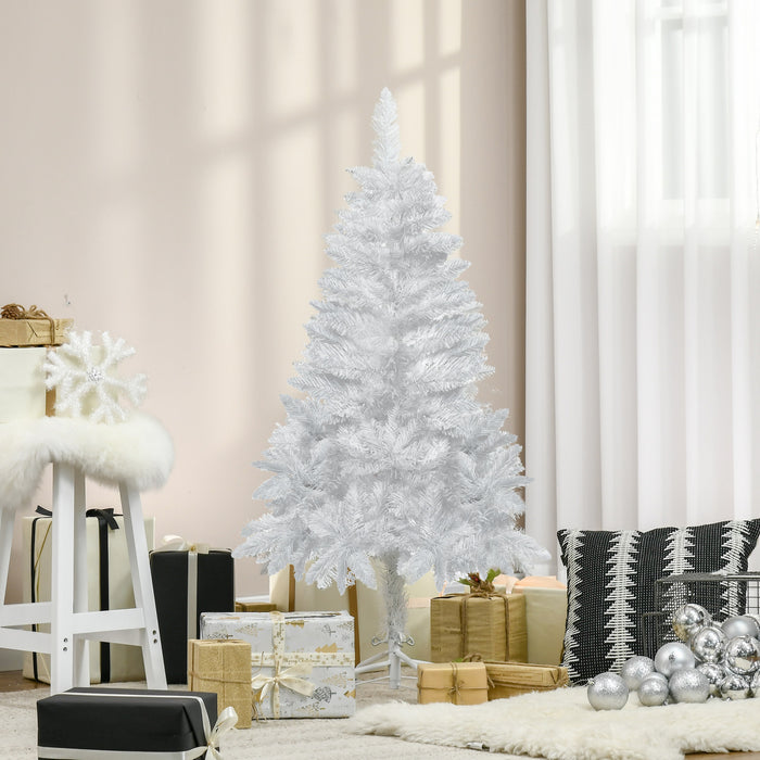 Homcom 4ft Artificial Christmas Tree With 202 Branches