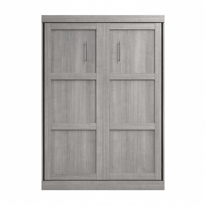 Bestar Pur 59 W Full Murphy Bed - Platinum Grey