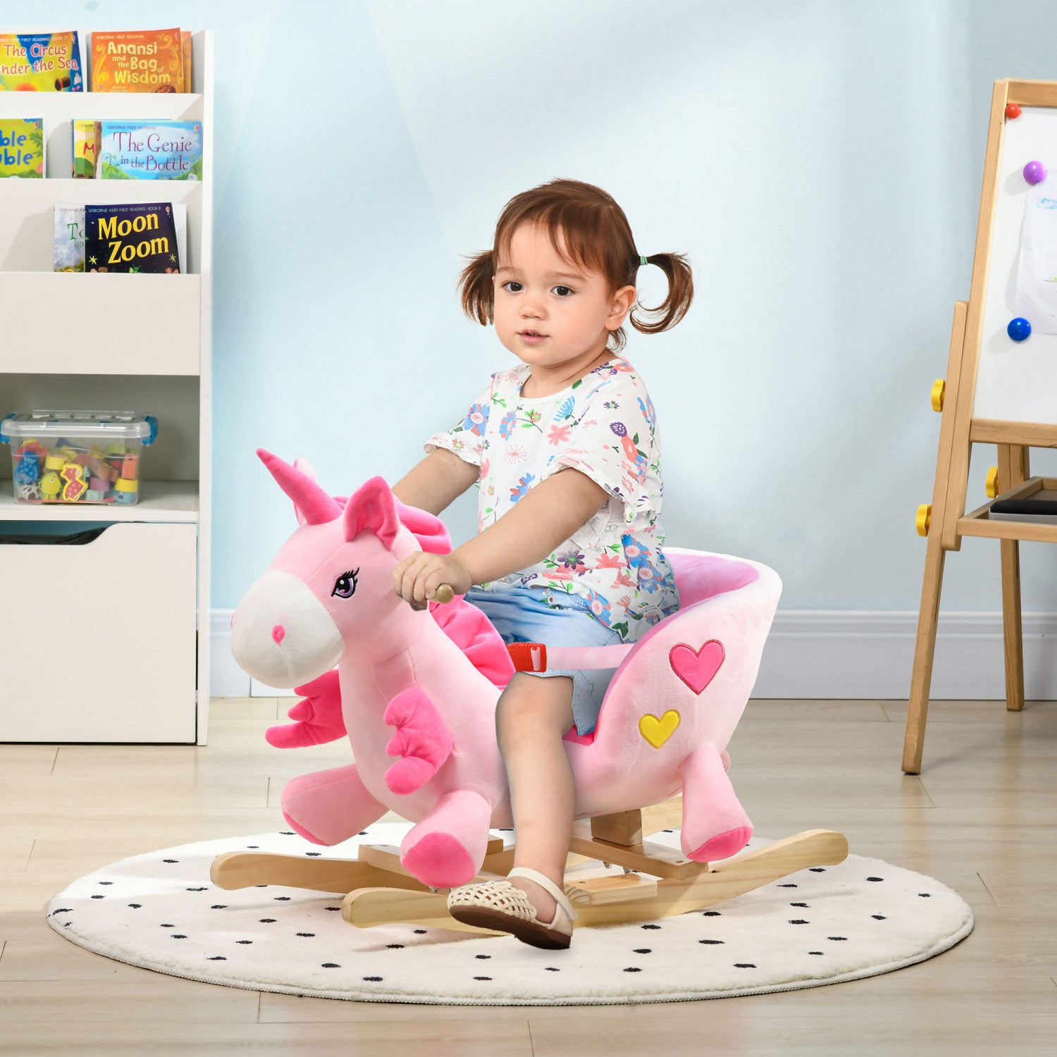 Baby rocking horse with seat shop
