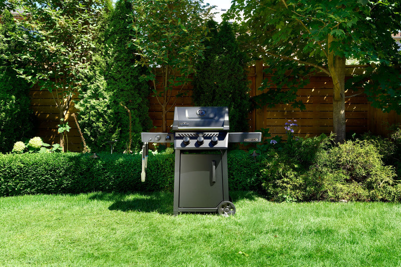 Napolean Freestyle™ PRO 365 43,000 BTU Gas Grill with Infrared Side Burner – Matte Black - FP365DSIBNMK-1
