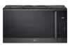 LG 1.8 Cu. Ft. Smart Over-the-Range Microwave with EasyClean® - Black Stainless -MVEM1825Z | Four à micro-ondes à hotte intégrée intelligent LG de 1,8 pi3 avec EasyCleanMC - Acier inoxydable noir - MVEM1825Z