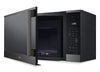 LG 1.8 Cu. Ft. Smart Over-the-Range Microwave with EasyClean® - Black Stainless -MVEM1825Z | Four à micro-ondes à hotte intégrée intelligent LG de 1,8 pi3 avec EasyCleanMC - Acier inoxydable noir - MVEM1825Z