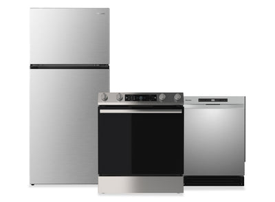 Hisense 3-Piece Kitchen Appliance Package – Stainless Steel - HI05KPK3 | Ensemble de 3 électroménagers Hisense pour la cuisine - acier inoxydable - HI05KPK3