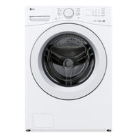 LG 4.5 Cu. Ft. Ultra Large Front Load Washer with AI Wash – White - WM3420CW