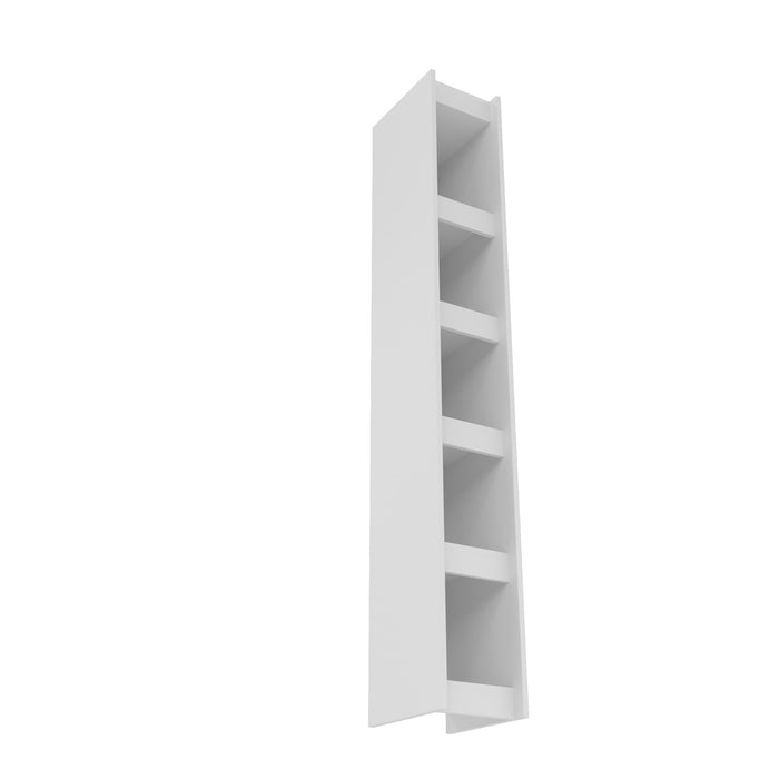 Manhattan Comfort Valuable Parana Bookcase with 5-Shelves - White