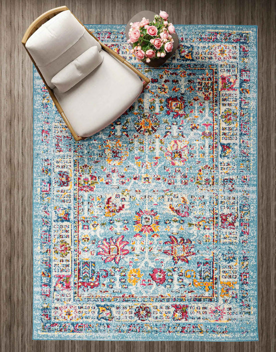 Jasmine Blue Rug 8'0\" x 10'0\"