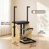 Soozier Pilates Chair, Wunda Chair with Resistance Bands, Wheels
