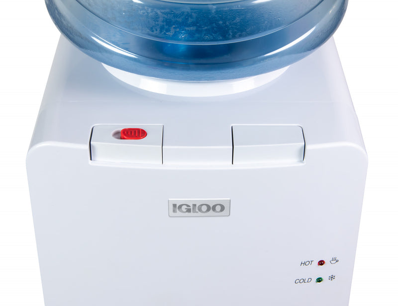 Igloo Top Load Water Cooler, White Counter-top Product