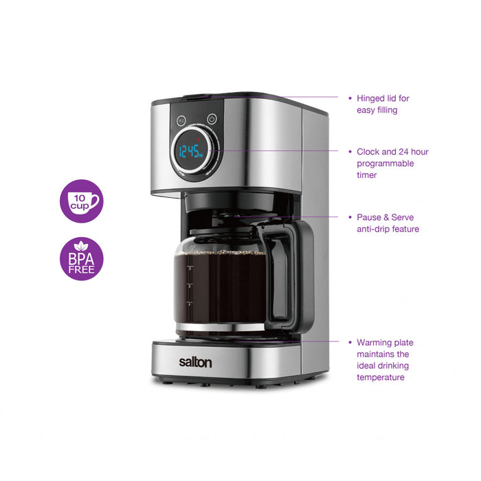 Salton Digital Coffee Maker - FC2074
