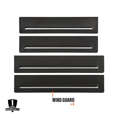Blackstone 28\" Wind Guards - 5016 Griddle