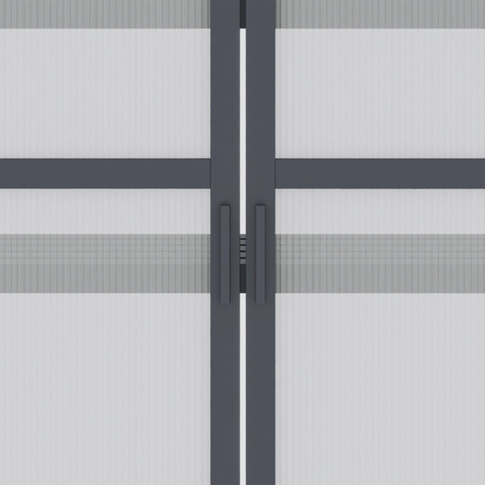 Outsunny Wooden Cold Frame Greenhouse Garden Portable Raised Planter Protection With 3 Tier Shelves, Openable Top And Double Doors, For Outdoor Indoor Use, 28\" X 17\" X 52\", Grey