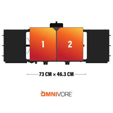 Blackstone 28\" Omnivore Griddle With Hard Cover - 2207CA
