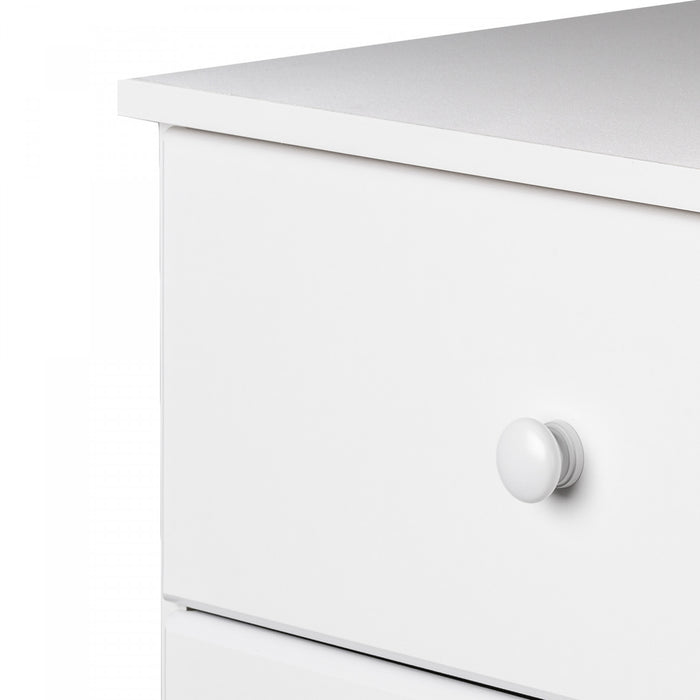 Astrid 4-Drawer Dresser - White