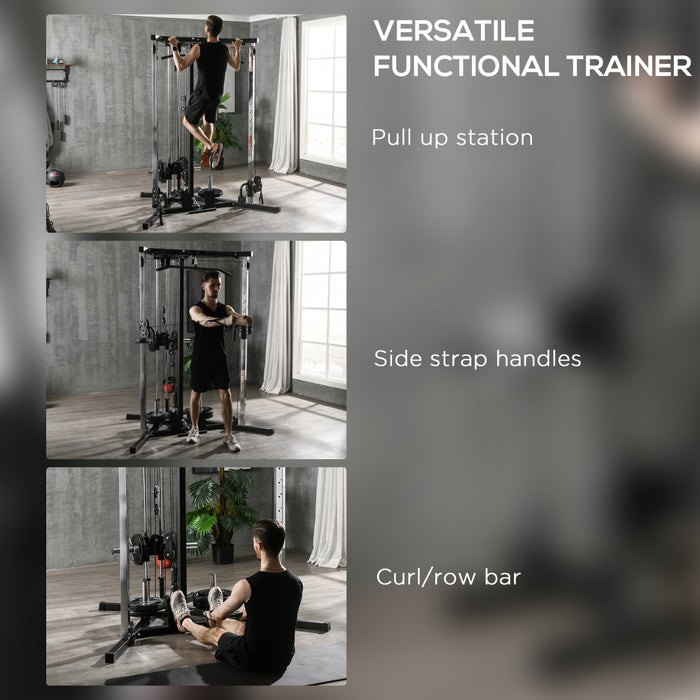 Soozier Home Gym Machine, 15-position Adjustable Training Workout Station