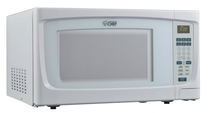CHM Series Commercial Chef 1.6 Cu. Ft. Countertop Microwave Oven, CHM16100W6C Countertop Microwave Larger 1cuft