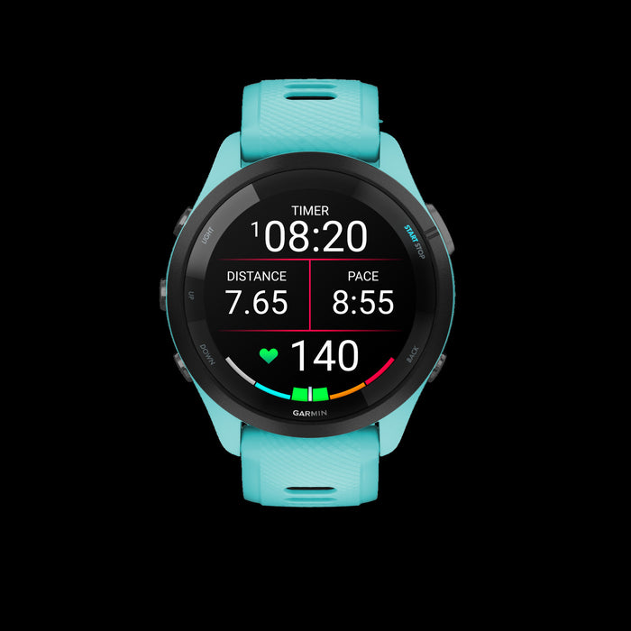 Garmin Forerunner® 265 Gps Smartwatch - Fitness Tracker W/ Multi-band Gps - Aqua