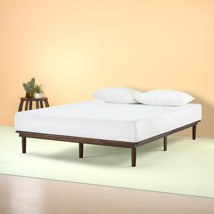 Bobbie Folding Wood Platform Bed - Queen Size