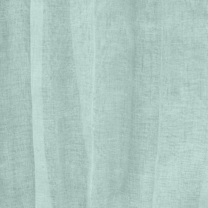 Habitat Paloma White Sheer Dual Header Curtain Panel - 52 x 108