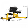 Soozier Multifunction Adjustable Squat Machine Deep Sissy Squat Leg Exerciser Push Up Ab Strength Tr|Soozier Multifonction Reglable Squat Machine Profonde Sissy Squat Jambe Exerciseur Push Up Ab Muscul