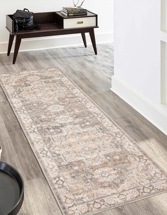 Ashby Tan Runner Area Rug - 2'8\" X 8'2\"   