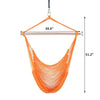 Outsunny Portable Hammock Chair, Hanging Woven Hammock Swing Chair Sleeping Bed For Outdoor Garden Y|Outsunny Portable Suspendu Tisse Hamac Siege Corde Balancoire Chaise Lit De Couchage Pour Exterieur