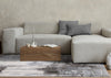 Hadley Grey Taupe Blue Distressed Design Rug, 5'3" x 7'7" Indoor Area Rug | Tapis Hadley au design decolore bleu gris taupe, 5'3" x 7'7"