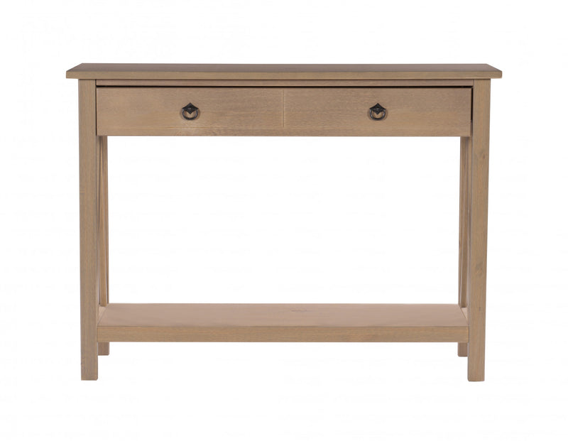 Titian Console Sofa Table - Driftwood