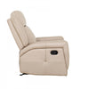 Hollis 37 in. Upholstered Rocker Recliner Chair - Taupe | Fauteuil bercant inclinable Hollis de 37 po rembourre - Taupe