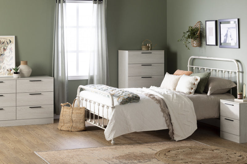 Step One Essential 2-drawer Nightstand - Winter Oak 