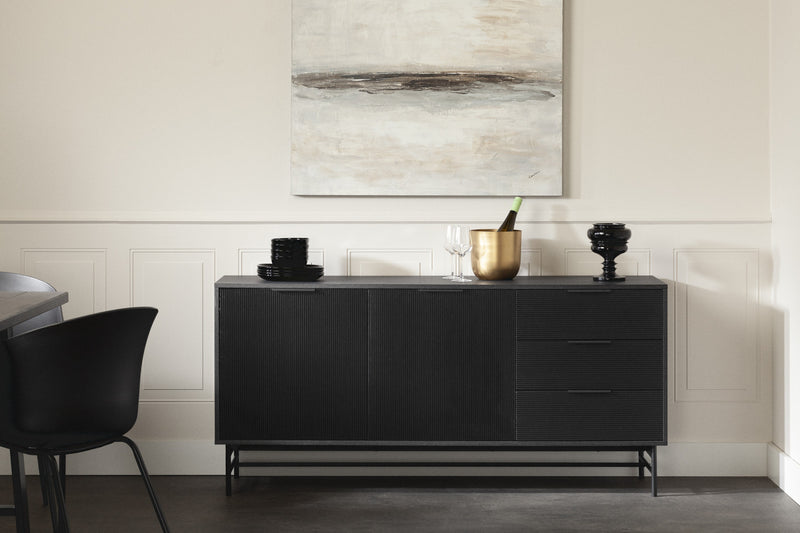 Arlo Sideboard - Ash Oak Black
